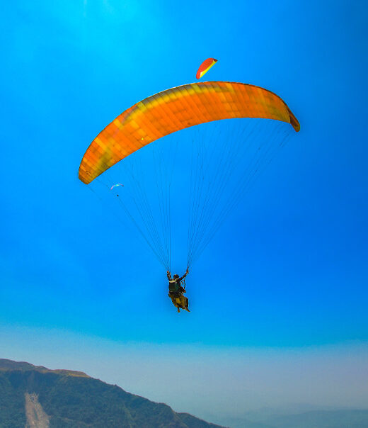 paragliding in Vagamon